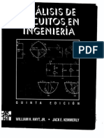 Analisis de Circuitos Electricos en Ingenieria Haytkermerly PDF