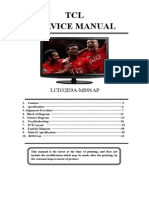 TCL - 32E9A Service Manual