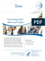 Preventing Child Abuse and Neglect