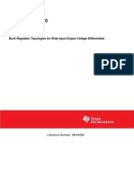 LM25005, LM25010: Buck Regulator Topologies For Wide Input/Output Voltage Differentials