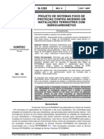 N 1203 Projeto de Sistemas Fixos de Protecao Contra Incendio em Instalacoes Terrestres Com Hidrocarbonetos