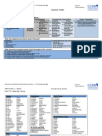 3840-Spanish I-Teacher Guide U5