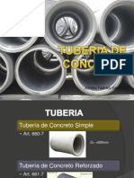 Tuberia de Concreto