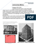 Tendencia Estructuralista:: William Le Baron Jenney