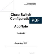 Cisco Switch Config v2 0