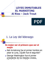 Las 22 Leyes Inmutables Del Marketing