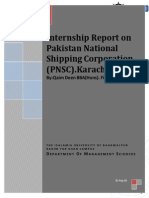 PNSC - Internship Report