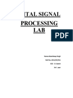 Digital Signal Processing Lab