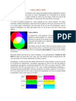 Colores RGB y Cmyk