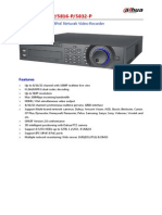 Dh-Nvr5808-P/5816-P/5832-P: 8/16/32 Channel 2U 8poe Network Video Recorder