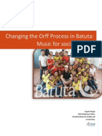 Changing The Orff Process in Batuta