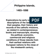 The Philippine Islands, 1493-1898 1