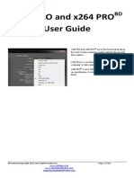 x264 PRO and x264 PRO User Guide