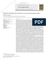 Magmatic To Hydrothermal Metal Fluxes in Convergent and Collided Margins