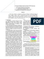 Analysis of Transport Network QoS and QoE of IPTV Services PDF