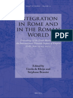 De Kleijn, Gerda and Benoist, Stéphane (Eds.) - Integration in Rome and in The Roman World. Proceedings of The Tenth Workshop of The Intenational Network Impact of Empire (Lille, June 23-25, 2011) .