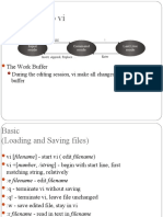 Introduction To Vi: Modes of Operation