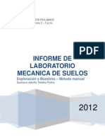 INFORME - Exploración y Muestreo - Método Manual