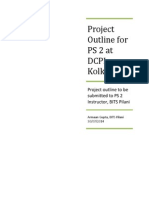 Project Outline For PS 2 at DCPL