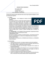 Informe Técnico Pedagógico