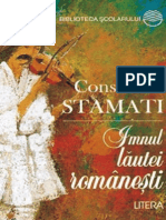 Stamati C-Tin - Imnul Lautei Romanesti (Aprecieri)