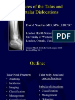 L14 Talus Fxs Dislocation