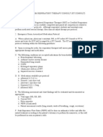 Emergency Room Aerosolized Medication Protocol