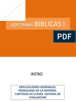 Doctrinas Biblicas I