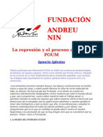 La Represión y El Proceso Contra El POUM, Ignacio Iglesias