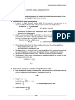 Chapter 4 - Simple Harmonic Motion