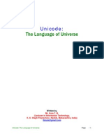 Unicode - Language of Universe