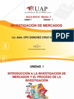 Semana 1 Investigación de Mercados