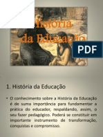 História Da Educação Slide