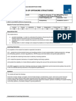 NM 436 Dynamics of Offshore Structures