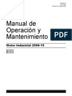 Mantenimiento Motor Perkins 2506a