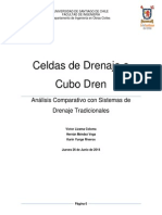 Celdas de Drenaje o Cubo Dren