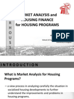 Market Analysis and Housing Finance - Housing