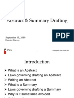 Abstract & Summary