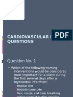 Cardiovascular Review Questions