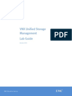 Unified Storage Management Final Lab Guide VNX Lab Guide 2014