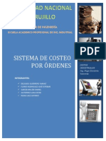 Costos Por Ordenes