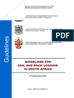 Guidelines For Soil Profiling