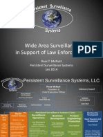 Persistent Surveillance Systems Wide Area Surveillance in Support of Law Enforcement