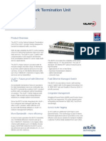 Optical Network Termination Unit Botu: For ULAF+ Access Platform