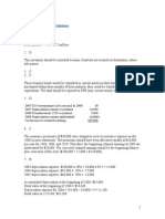 Financial Accounting I Final Practice Exam 1 - Solution