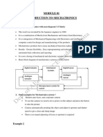 Mechatronics - Module1