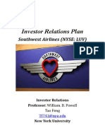 Southwest InvestorRelations TaoFeng