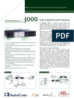 Mediant 3000 Datasheet