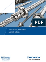 Thomson LeadScrews BallScrews BallSplines Catalog