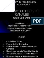 Conductos Libres - Flujo Uniforme